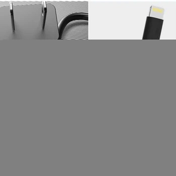 Держатель шнура для стола | Силиконовые клейкие кабельные зажимы | Управление проводами кабельного шнура с 10 отверстиями для Organi